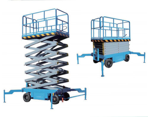 移動(dong)剪叉式升(sheng)降平台1